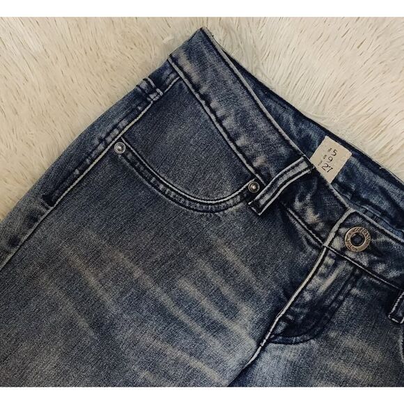 Volcom Pistol Leggings Jeans Womens Size 27 US 5 Blue Denim Casual Pants - Picture 4 of 10